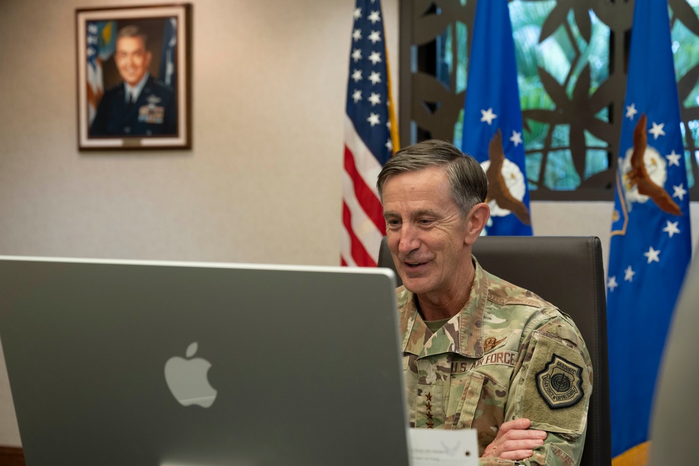 COMPACAF hosts conference with 17 international Air Force commanders