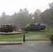 Rainy day at Fort McCoy's historic Commemorative Area