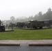 Rainy day at Fort McCoy's historic Commemorative Area