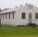 Rainy day at Fort McCoy's historic Commemorative Area
