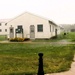 Rainy day at Fort McCoy's historic Commemorative Area