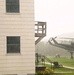 Rainy day at Fort McCoy's historic Commemorative Area