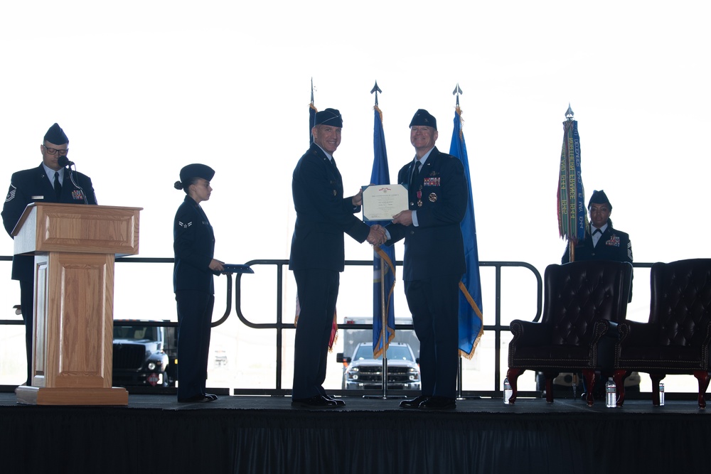 Johnston takes command of the 354th Fighter Wing
