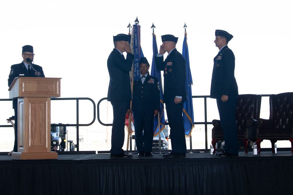 Johnston takes command of the 354th Fighter Wing