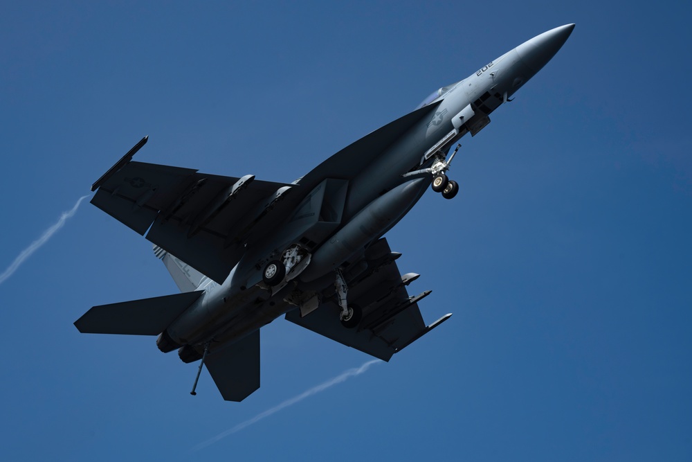 George Washington Conducts Flight Operations