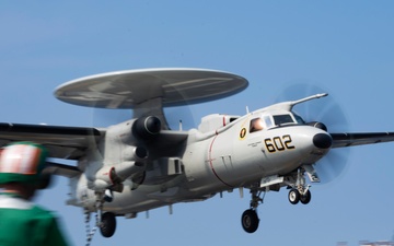 George Washington Conducts Flight Operations