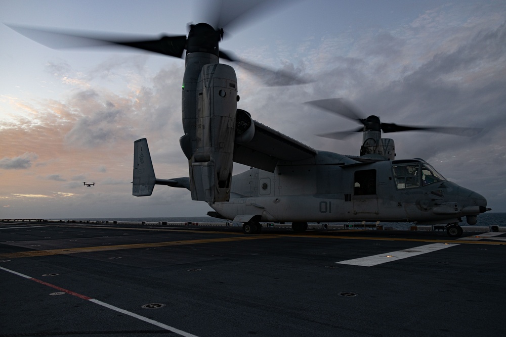 31st MEU | VMM 265 (Rein.) conducts flight operations