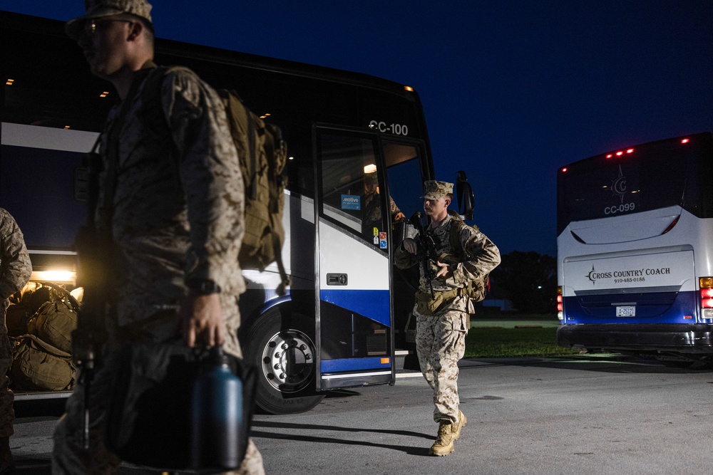 SLTE 4-25: 6th Marine Regiment Departure