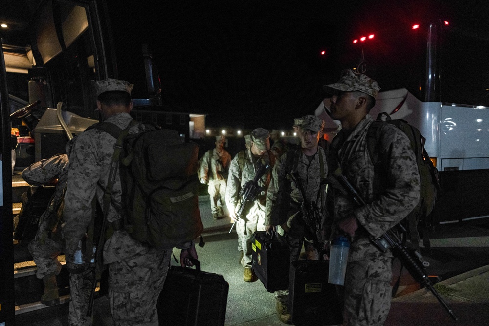 SLTE 4-25: 6th Marine Regiment Departure
