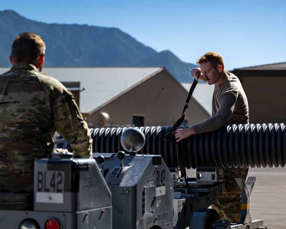 388 Weapons Squadron Hosts Loading Competition