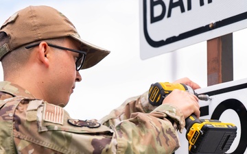 Malmstrom sign shop catalyzes base operations, safety and communication