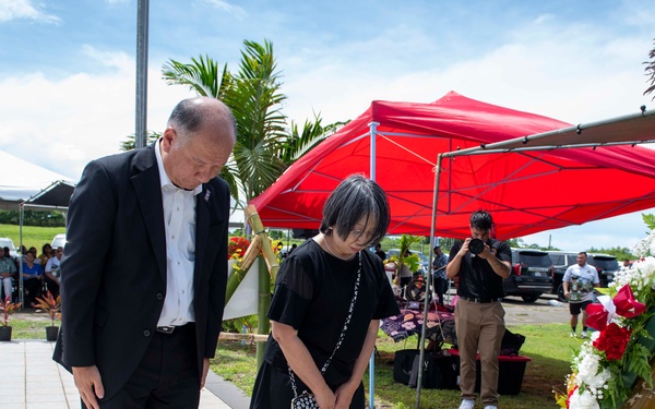 JRM leadership attends the Kalaguak Memorial Ceremony