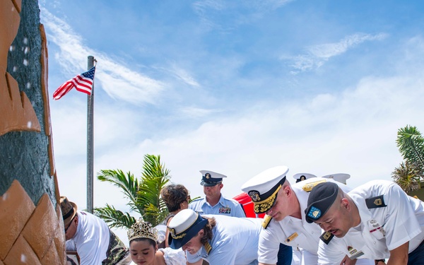 JRM leadership attends the Kalaguak Memorial Ceremony