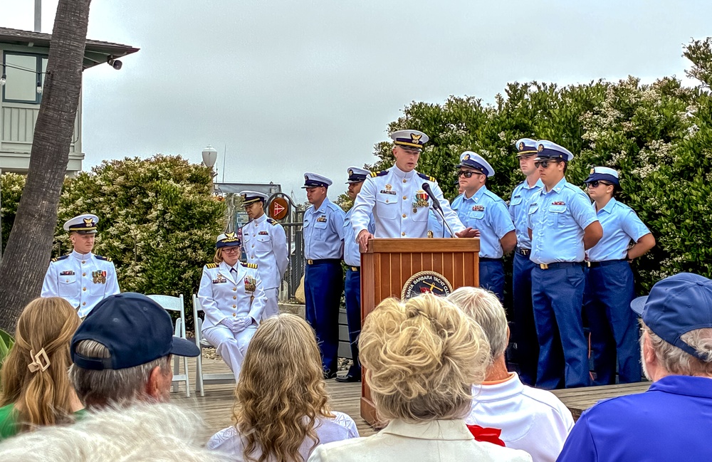 U.S. Coast Guard Cutter Blackfin Change of Command at Santa Barbara Yacht Club