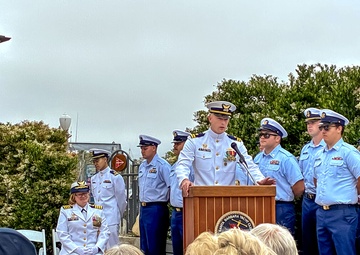 U.S. Coast Guard Cutter Blackfin Change of Command at Santa Barbara Yacht Club