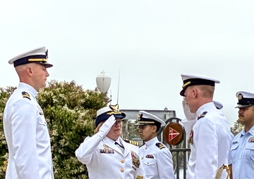 U.S. Coast Guard Cutter Blackfin Change of Command at Santa Barbara Yacht Club