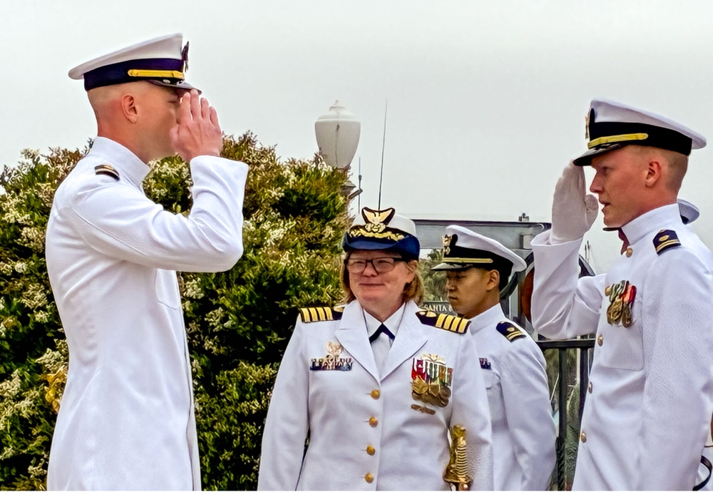 U.S. Coast Guard Cutter Blackfin Change of Command at Santa Barbara Yacht Club