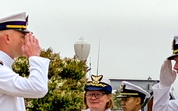 U.S. Coast Guard Cutter Blackfin Change of Command at Santa Barbara Yacht Club