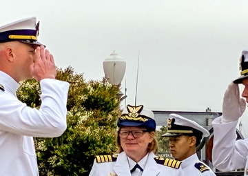 U.S. Coast Guard Cutter Blackfin Change of Command at Santa Barbara Yacht Club
