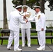 U.S. Coast Guard Cutter Terrell Horne III Change of Command at Coast Guard Base Los Angeles-Long Beach