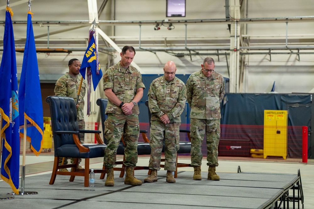 48th MXG 2025 change of command