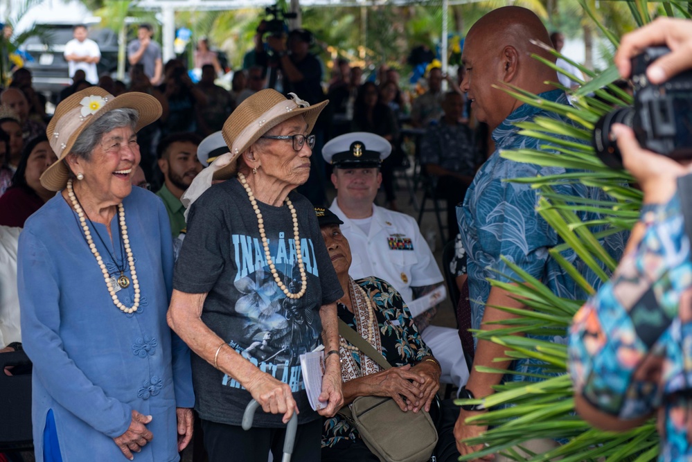 JRM and JTF-M Executive Directors attend the Inalahan Memorial