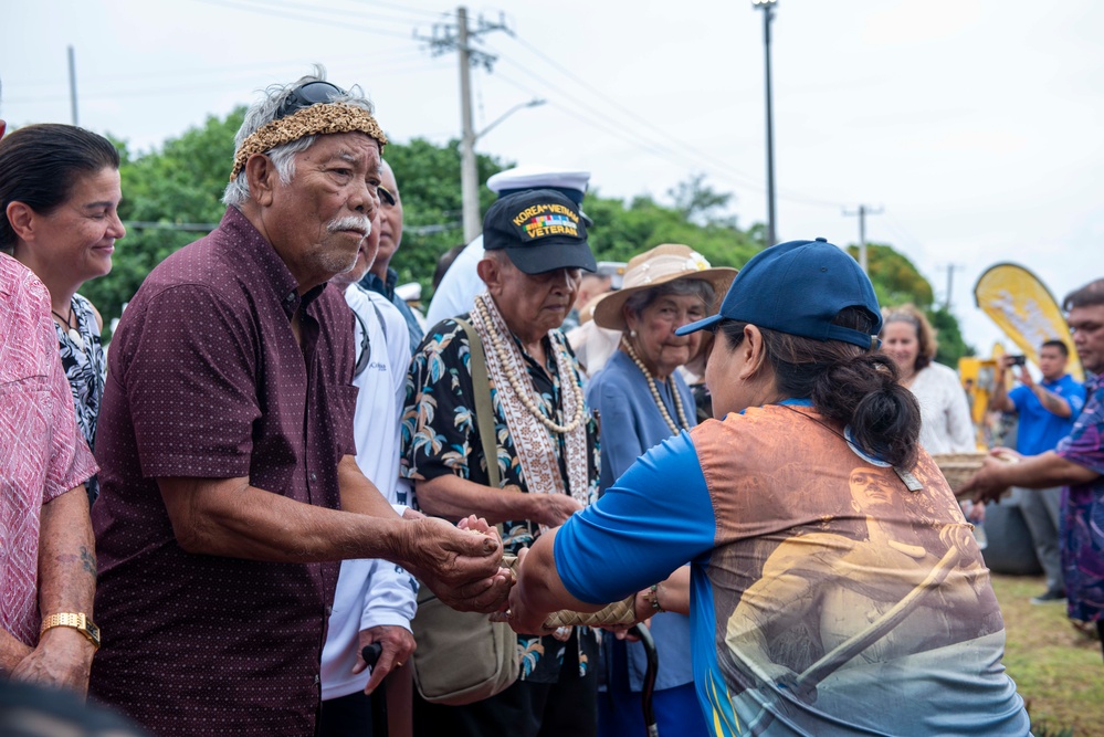 JRM and JTF-M Executive Directors attend the Inalahan Memorial