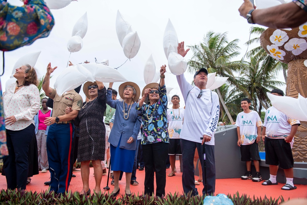 JRM and JTF-M Executive Directors attend the Inalahan Memorial