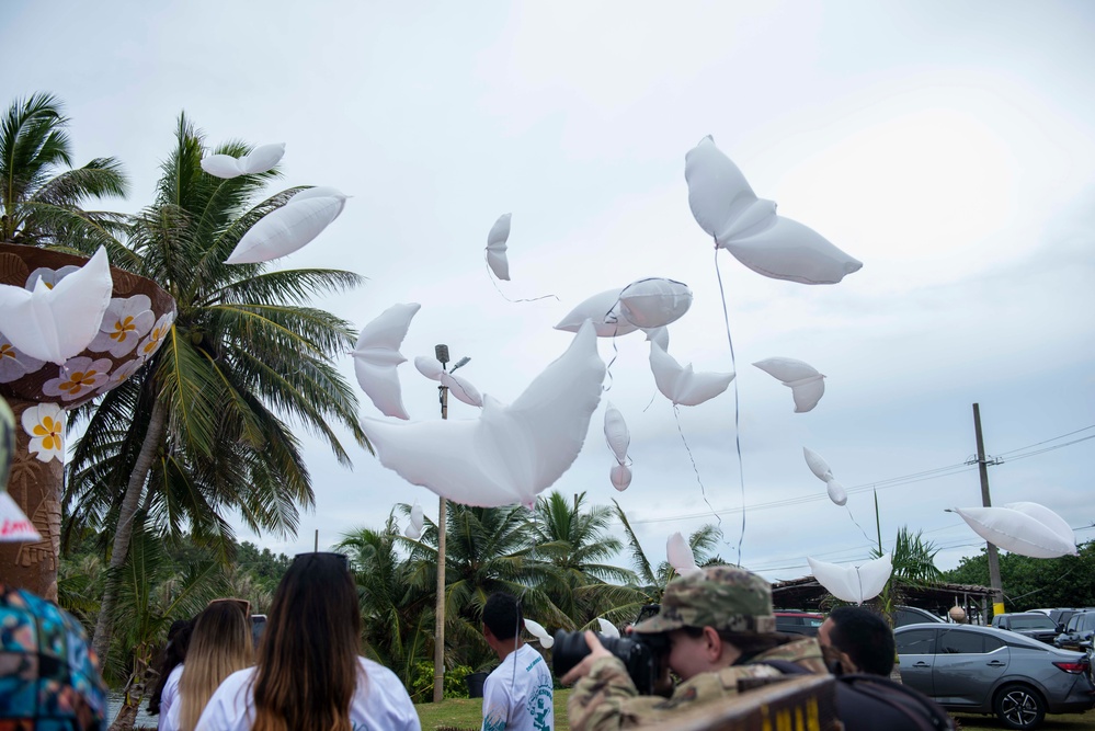 JRM and JTF-M Executive Directors attend the Inalahan Memorial
