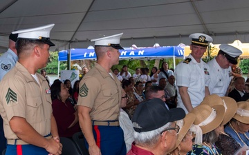 JRM and JTF-M Executive Directors attend the Inalahan Memorial