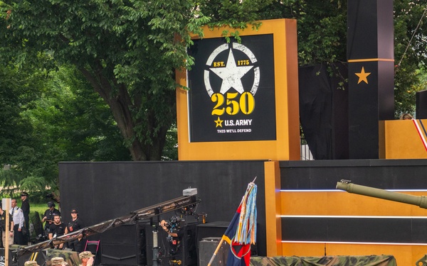 Army’s 250th Birthday Parade Pass in Review