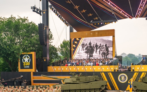 Army’s 250th Birthday Parade Pass in Review