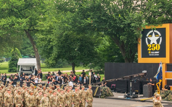 Army’s 250th Birthday Parade Pass in Review