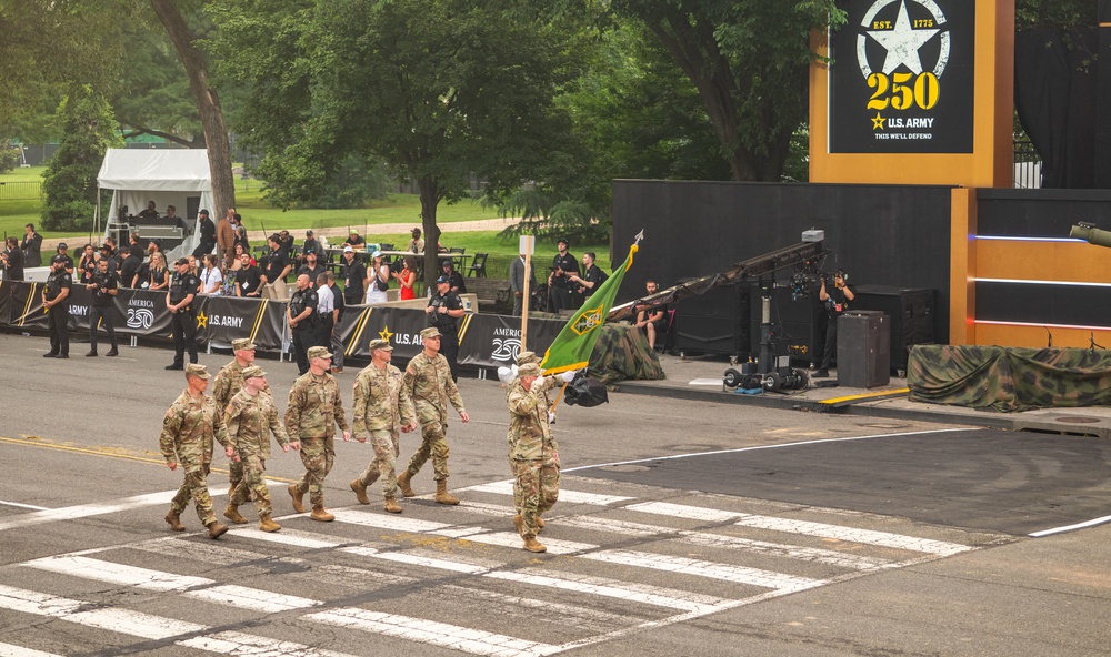 Army’s 250th Birthday Parade Pass in Review