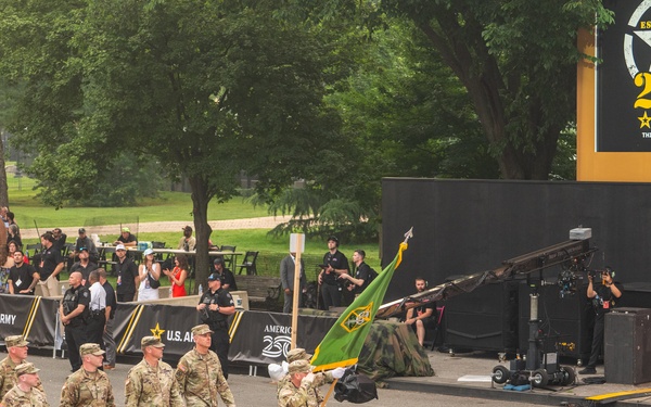 Army’s 250th Birthday Parade Pass in Review
