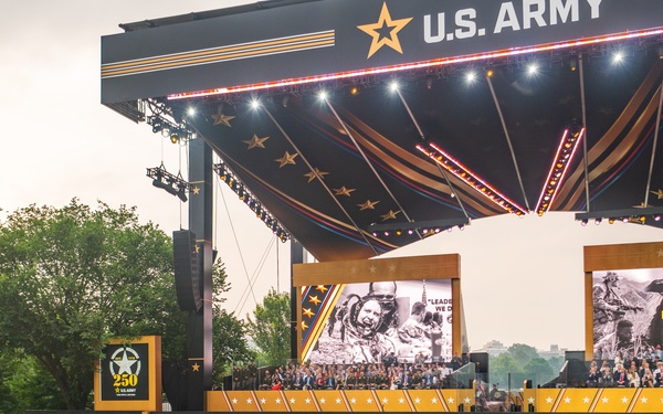 Army’s 250th Birthday Parade Pass in Review