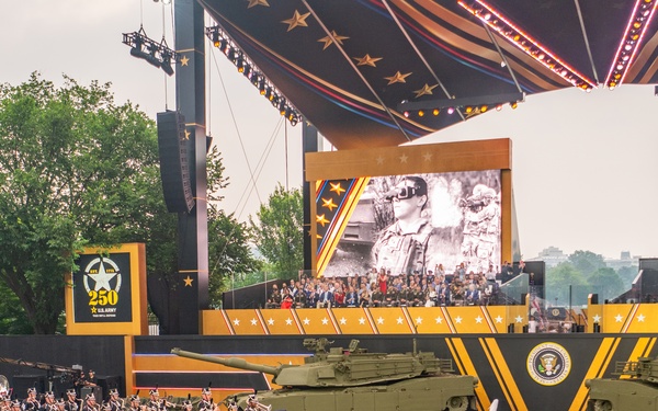 Army’s 250th Birthday Parade Pass in Review