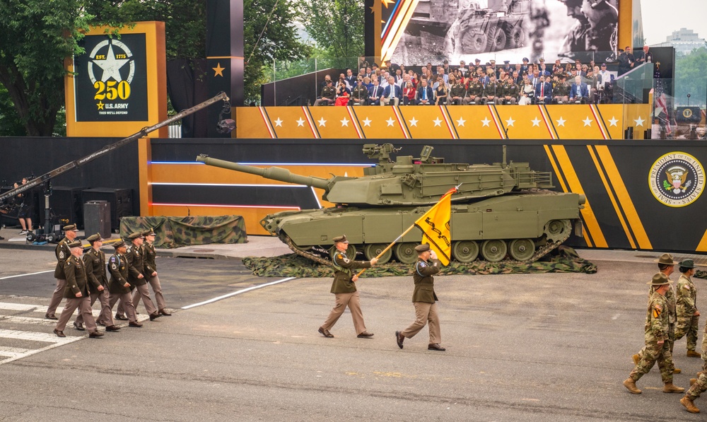 Army’s 250th Birthday Parade Pass in Review