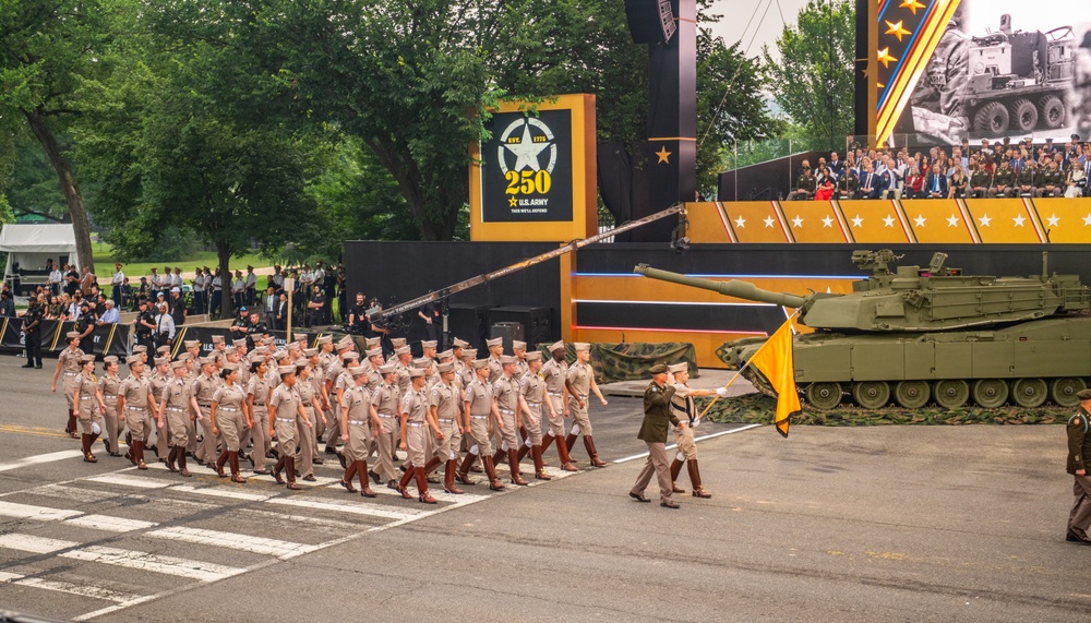 Army’s 250th Birthday Parade Pass in Review