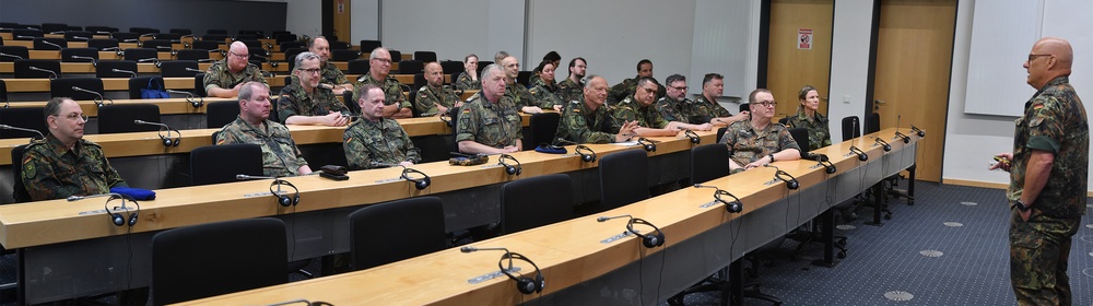 Marshall Center Hosts Medical Officers from the Bundeswehr Medical Academy