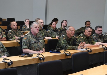Marshall Center Hosts Medical Officers from the Bundeswehr Medical Academy