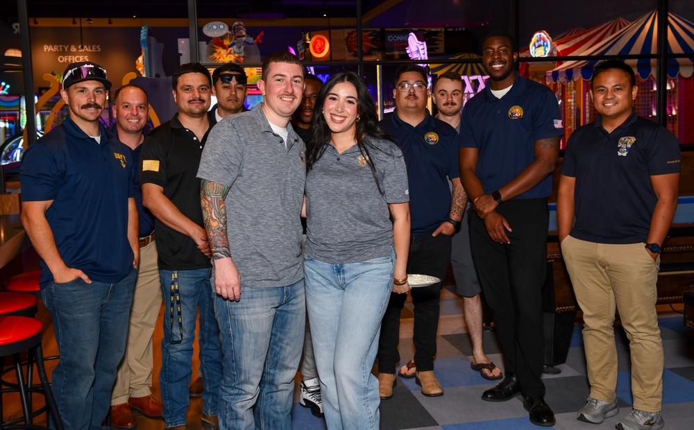 Dual-Military Navy Couple Reenlist Together