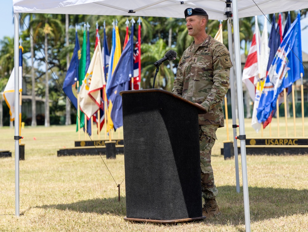 U.S. Army Pacific celebrates key leaders accomplishments, Army retains talent to the Pacific footprint