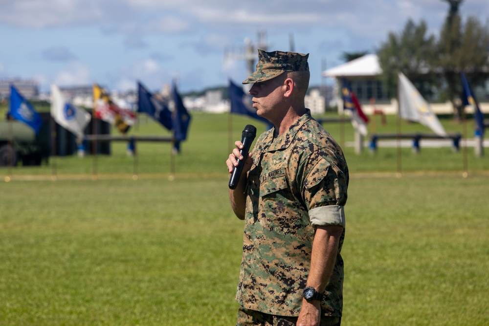 MACG-18 Change of Command Ceremony