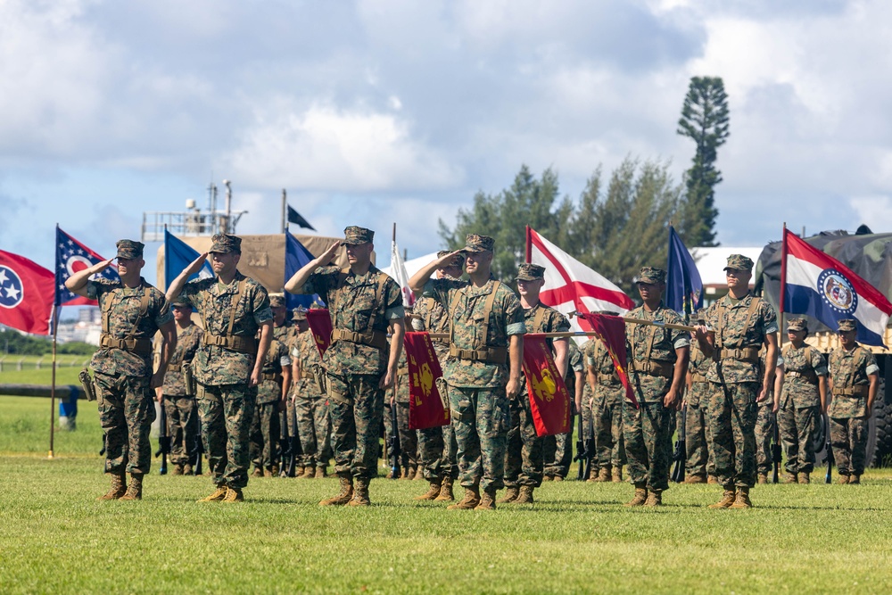 MACG-18 Change of Command Ceremony