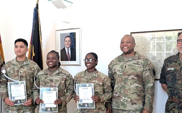 Army Dental Soldiers earn Germany Army Marksmanship Award