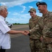 Defense Minister of Japan visits Kadena