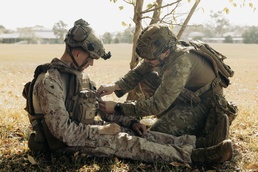 MRF-D 25.3: Sailors, Marines, Australian Army Medics conduct TCCC Training