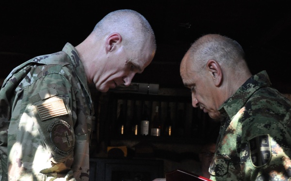 USAFE-AFAFRICA Command Surgeon strengthens medical partnerships in Serbia