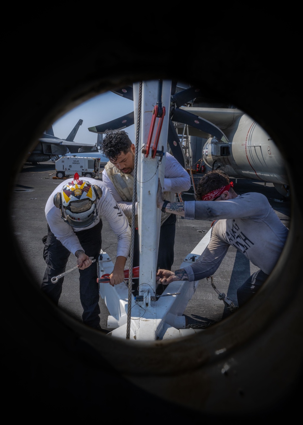 Daily Operations Aboard USS George H.W. Bush (CVN 77)